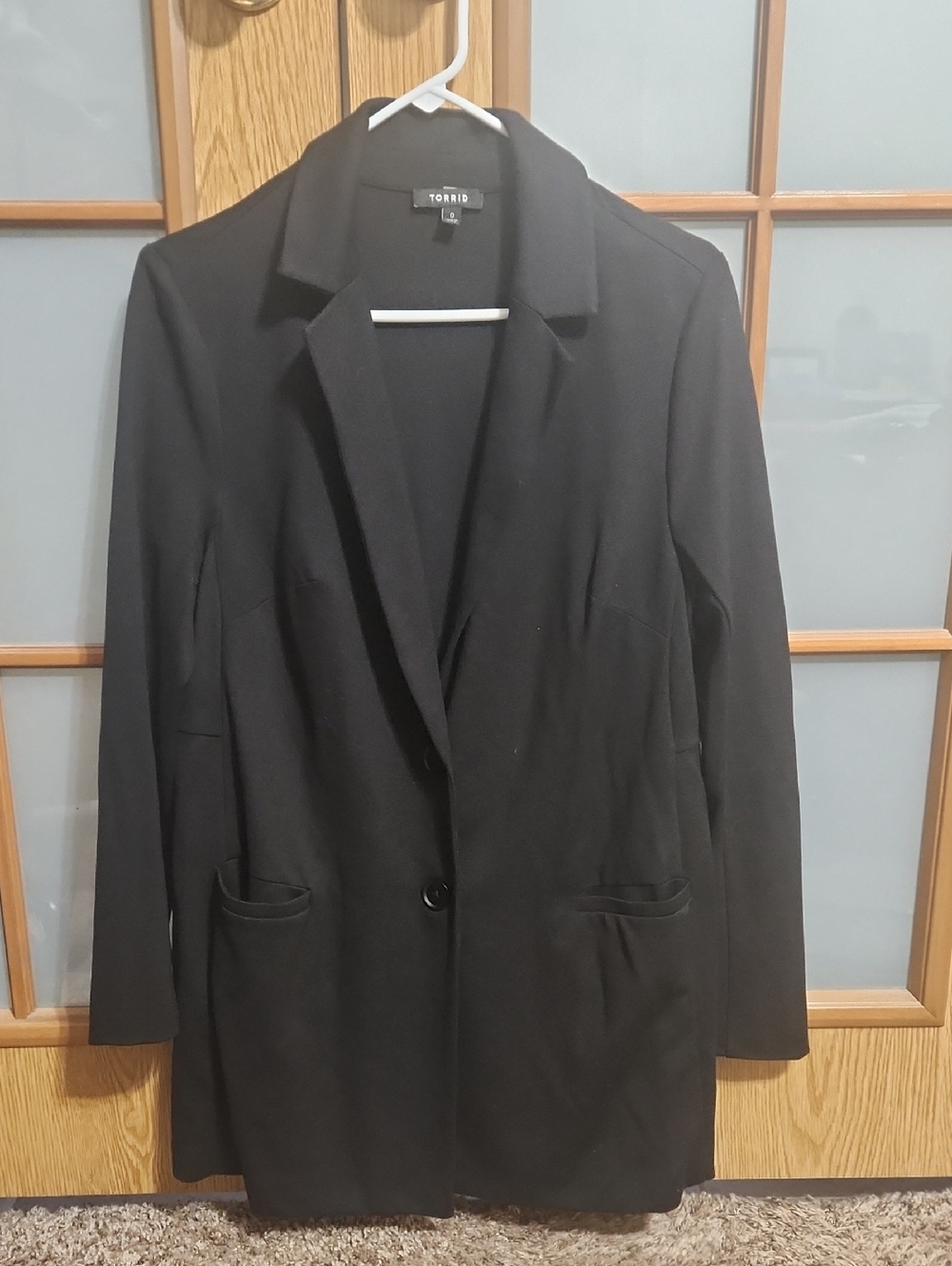 Torrid Black Long Blazer Jacket